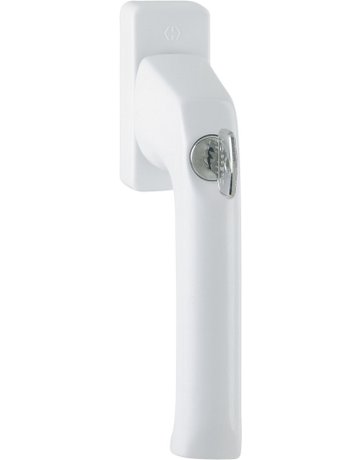 Fenstergriff abschliessbar 013S /U34, F9016 NAW 7/35 - HOPPE