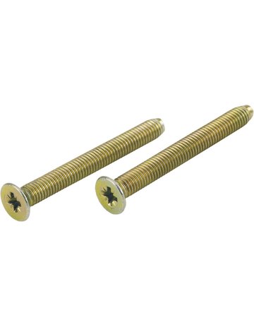 Gewindeschrauben-Set M5x 45mm, Kreuzschlitz, Eisen gelb verzinkt - HOPPE
