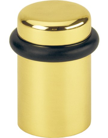 Türstopper M498 Bodenmontage,H 45mm,messing poliert - HOPPE