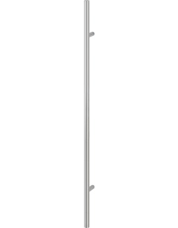 HOPPE Stoßgriff E5011, BA 1.000mm, L 1.400mm, Durchmesser 30mm, verdeckt verschraubt, edelstahl matt