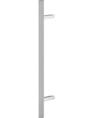 HOPPE Stoßgriff E5724, BA 700mm, Breite 109mm, L 1.000mm, Durchmesser 40x15mm, verdeckt verschraubt, edelstahl matt