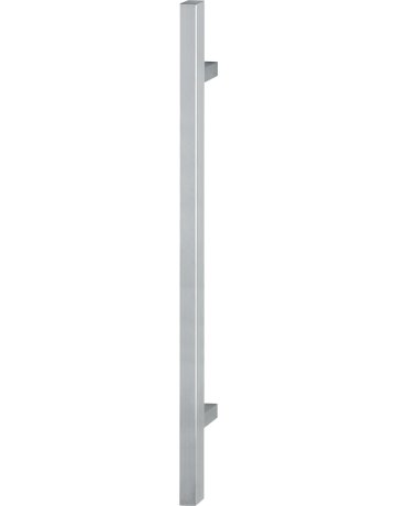 HOPPE Stoßgriff E5766, BA 700mm, L 1.000mm, Durchmesser 35x35mm, verdeckt verschraubt, edelstahl matt