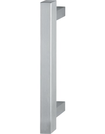 HOPPE Stoßgriff E5766, BA 300mm, L 400mm, Durchmesser 35x35mm, verdeckt verschraubt, edelstahl matt