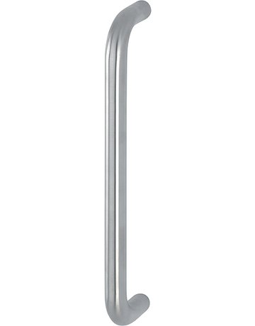HOPPE Stoßgriffpaar E5040, BA 300mm, L 320mm, Durchmesser 20mm, Türstärke 37 - 57mm, verdeckt verschraubt, edelstahl matt