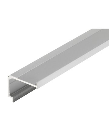 Schiebetür -Montageschiene,für Verblendung 6000mm,Aluminium,silberfarbig eloxiert - HELM