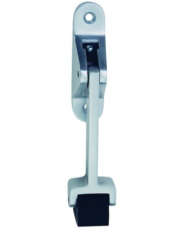 OT-Türfeststeller, mit herabklapp.Hebel, 1060, Aluminium, d.braun eloxiert gebeizt - KWS