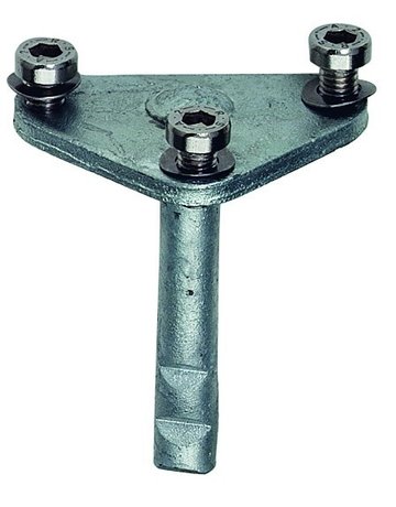 Steindolle, 1522, Stahl, Ø12mm, L80mm, Plattenst.5mm - KWS
