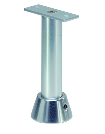 GA-Trennwandstütze, 4203, edelstahl, poliert, H 150 mm - KWS