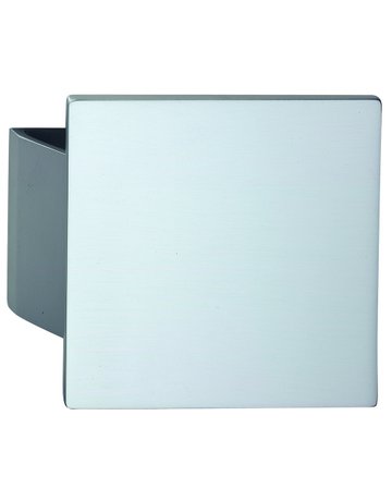 HT-Griffplatte, 8203, Quadrat, BA50, Ø 10, Aluminium dunkelbraun - KWS