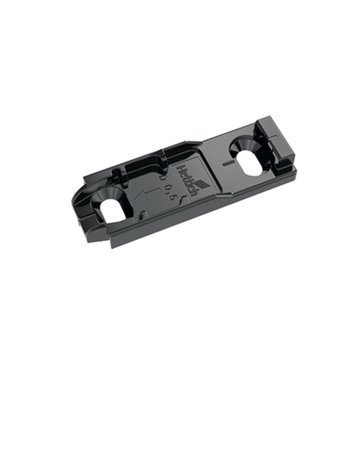Möbel- Linear-Montageplatte, Distanz 3mm, System 8099, 9091816, Zinkdruckguss obsidianschwarz - Hettich