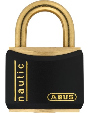 AV - Vorhangschloss, Nautic T84MB/30 B/DFNLI, Messing massiv - ABUS