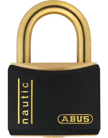AV - Vorhangschloss, Nautic T84MB/40 Twins B/DFNLI, Messing massiv - ABUS