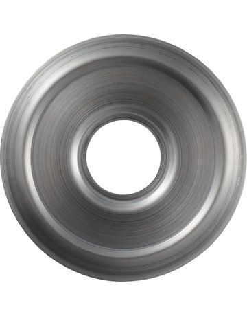 Wohnungseingangstür- Abdeckrosette, für Türspion, 2200 EK, Außendurchmesser 50mm, Metall silber - ABUS