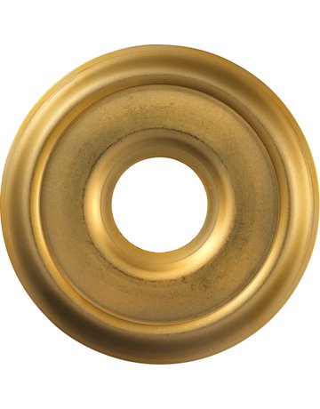 Wohnungseingangstür- Abdeckrosette, für Türspion, 2200 EK, Außendurchmesser 50mm, Metall gold - ABUS