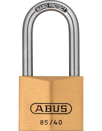 AV - Vorhangschloss 85WY/40HB40, Messing massiv - ABUS