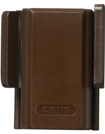 Fenster- Fenster und Türsicherung, ohne Zylinder, SW20 EK, Stahl braun - ABUS