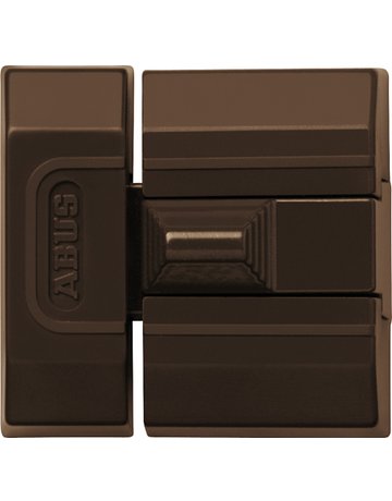 Zimmertür- Zusatzschloss, SR30, mit Schieberiegel, DIN Links-Rechts, braun - ABUS