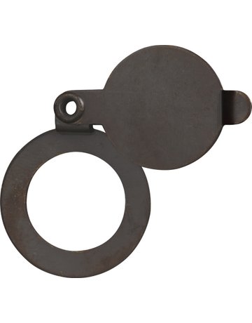 Wohnungseingangstür- Sichtschutzblech, für Türspion, 2200, Messing braun - ABUS