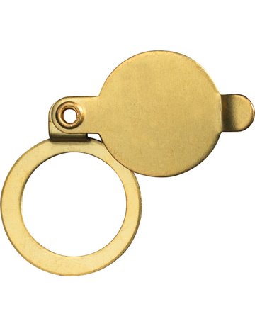 Wohnungseingangstür- Sichtschutzblech, für Türspion, 2200, Messing gold - ABUS