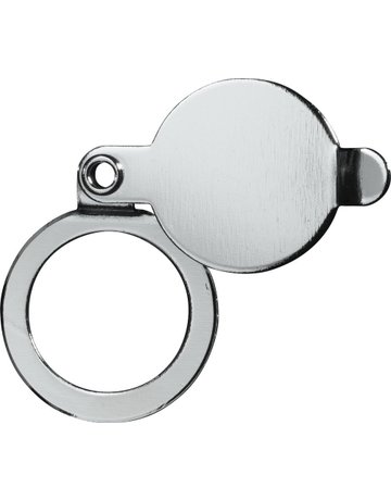 Wohnungseingangstür- Sichtschutzblech, für Türspion, 2200, Messing silber - ABUS