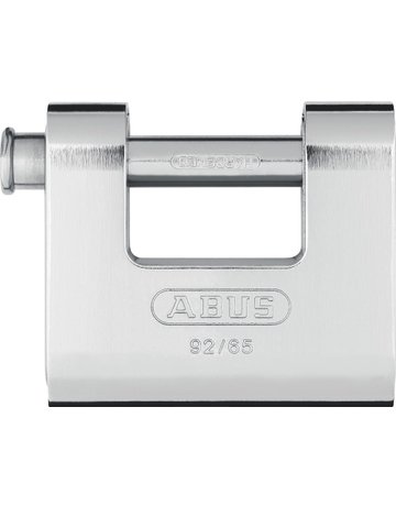 AV - Vorhangschloss, Monobloc 92/65, Messing massiv - ABUS