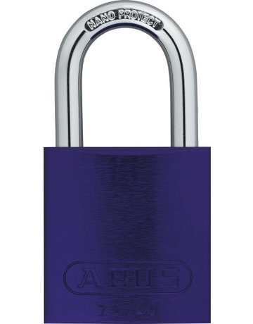 AV - Vorhangschloss, Titalium 72/40, TITALIUM™-Spezialaluminium lila - ABUS