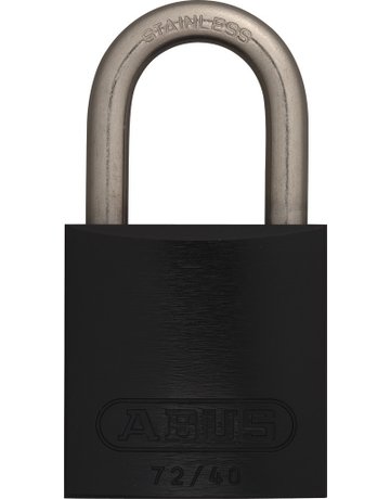 AV - Vorhangschloss, Titalium 72IB/40, TITALIUM™-Spezialaluminium schwarz - ABUS