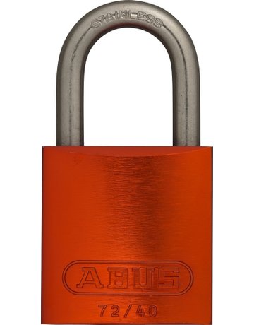 AV - Vorhangschloss, Titalium 72IB/40, TITALIUM™-Spezialaluminium orange - ABUS