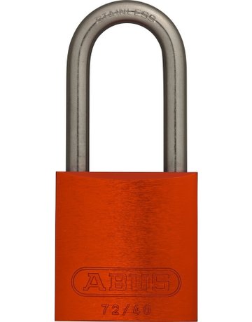 AV - Vorhangschloss, Titalium 72IB/40HB40, TITALIUM™-Spezialaluminium orange - ABUS