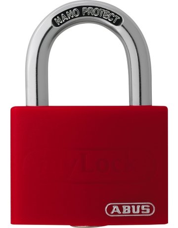 AV - Vorhangschloss T65AL/40, Aluminium leicht massiv rot - ABUS