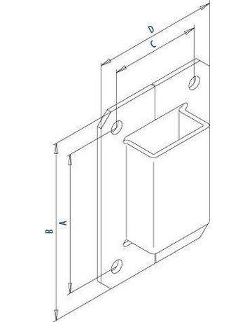 Stangenführung verzinkt 13 mm 924 13 V - Fuhr