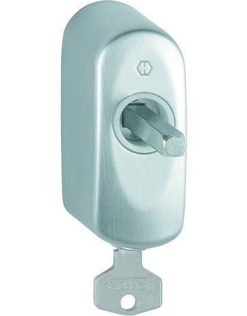 Fenstergriffrosette MUS950S 100NM TBT4 abschliessbar, oval,7/37,F41-R - HOPPE