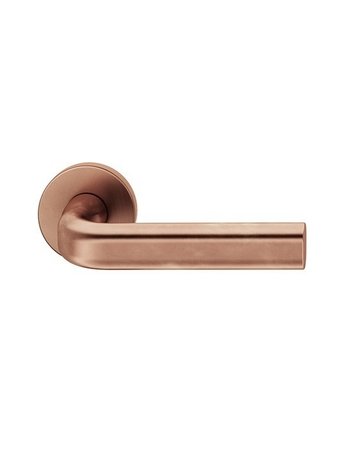 Drückerlochteil ASL® 10 1242 8mm,hellbr. patiniert gewachst - FSB