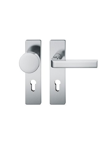 Drückergarnitur 12 1004 KS eck,PZ72/8,d-bronze,TS 39-58 - FSB
