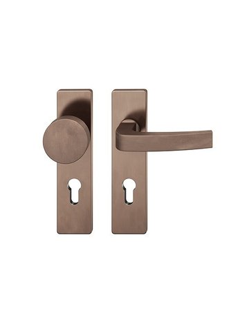 Wechselgarnitur 12 1163 KS eck,PZ72/8,d-bronze,TS 39-58 - FSB
