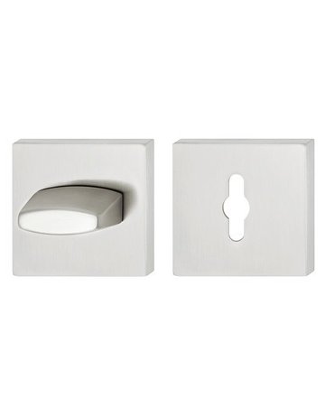 Schlüsselrosettenpaar ASL® 12 1704 eckig,WC/S, 7mm,TS 39-58,ER - FSB