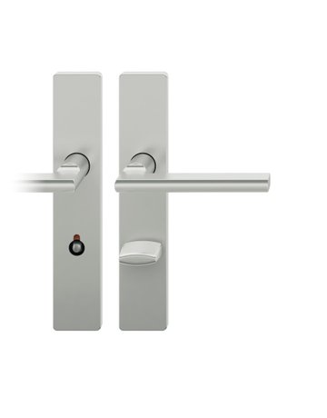 Drückergarnitur 72 1035 LS eck,WC/SS78/8 (8),DL,F1,TS 39-48,35° - FSB