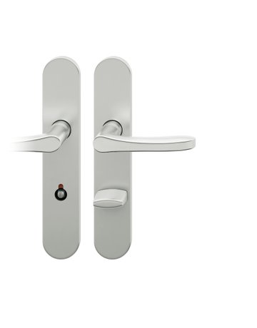 Drückergarnitur 72 1106 LS oval ,WC/SS78/8 (8),DL,F1,TS 39-48,35° - FSB
