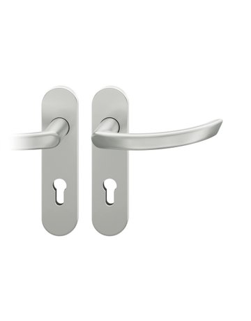 Drückergarnitur 72 1119 KS oval ,PZ72/8,DL,F1,TS 39-48,35° - FSB