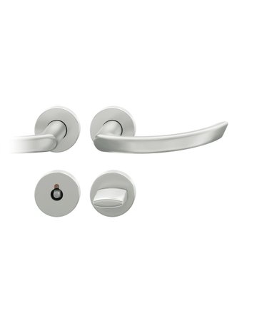 Drückergarnitur 72 1119 Rosette rund ,WC/SS,8(8),DL,F1,TS39-48,AGL3 - FSB
