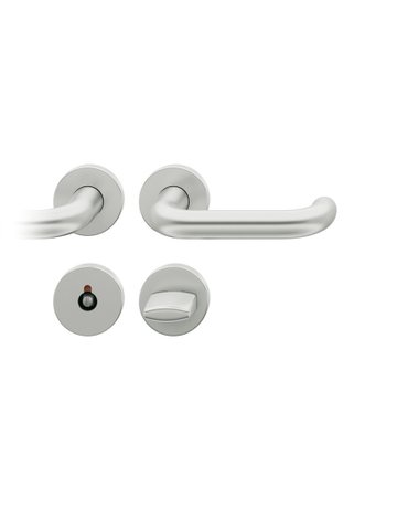 Drückergarnitur 72 1146 Rosette rund ,WC/SS,8(8),DL,F1,TS39-48,AGL3 - FSB