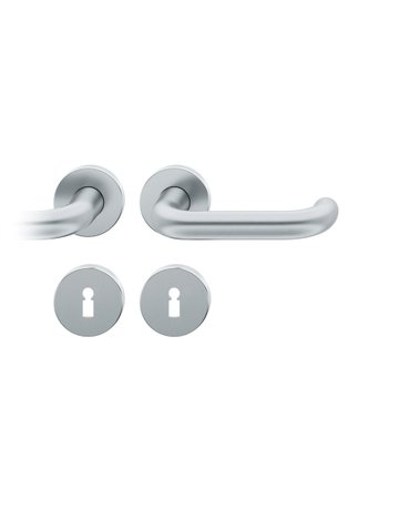 Drückergarnitur 72 1146 Rosette rund ,BB,8,DL,ER,TS39-48 - FSB