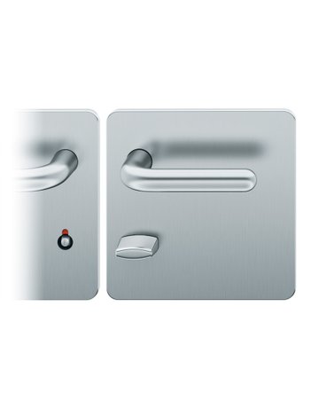 Drückergarnitur 72 1147 BS eck,WC/SS78/8 (8),DL,ER,TS 39-48,AGL3 - FSB