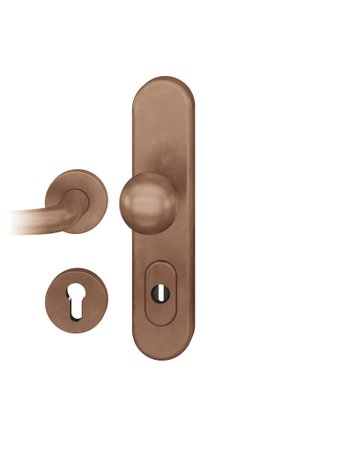 Schutz-Kombi-Wechselgarnitur 73 7375 LS/Ros.,15mm,ES1,ZA/PZ 92/10,d-bronze - FSB