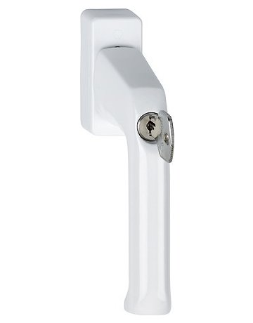 Fenstergriff abschliessbar 013S /U34 100NM, F9016 NAW, 32 - HOPPE