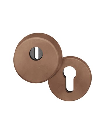 Schutzrosetten-Satz 73 7395 rd,12,5mm,ES1,ZA/PZ,dunkelbr.,TS67-69 - FSB