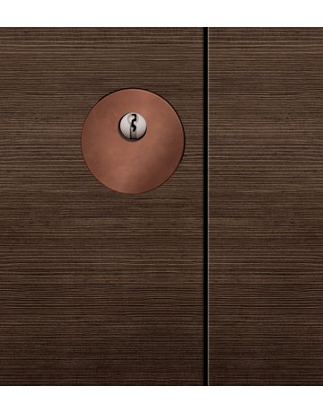 Schutzrosetten-Satz 73 7396 Farbe ,rd,12,5mm,ES1/PZ,dunkelbr.,TS67-69 - FSB