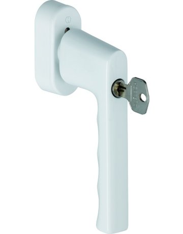 Fenstergriff 0700 S F9016 UD9020 100NM 32-42 mm - HOPPE