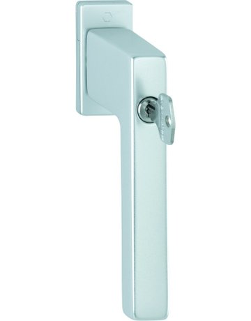 Drehkipp-Fenstergriff, abschließbar, Austin 0769S/U959 100NM, DIN Links-Rechts, 7/43mm, naturfarbig - HOPPE