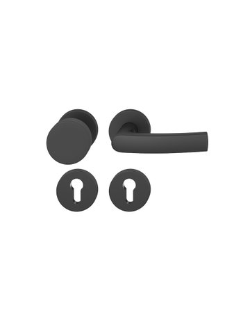 Wechselgarnitur 12 1015 Rosette rund ,PZ,8,sw,TS39-58 - FSB